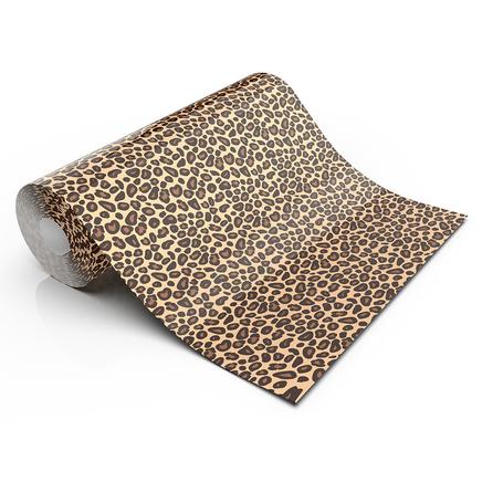 BROWN LEOPARD VINYL LIFESTYLE PATTERN HEAT TRANSFER VINYL