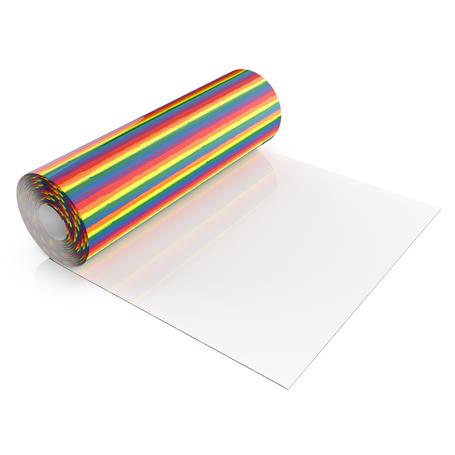 LGBTQ PAINTED RAINBOW LIFESTYLE PATTERN HEAT TRANSFER VINYL