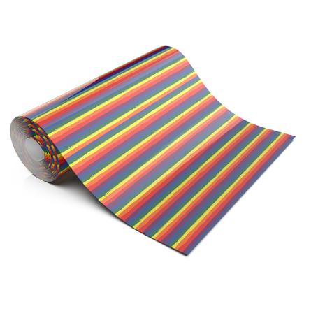 LGBTQ PAINTED RAINBOW LIFESTYLE PATTERN HEAT TRANSFER VINYL