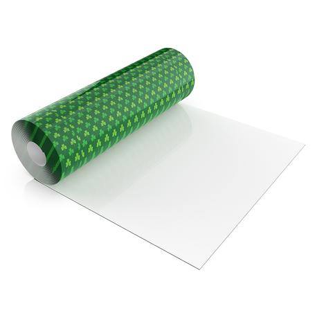 ST PATRICKS GREEN CLOVER LIFESTYLE PATTERN HEAT TRANSFER VINYL