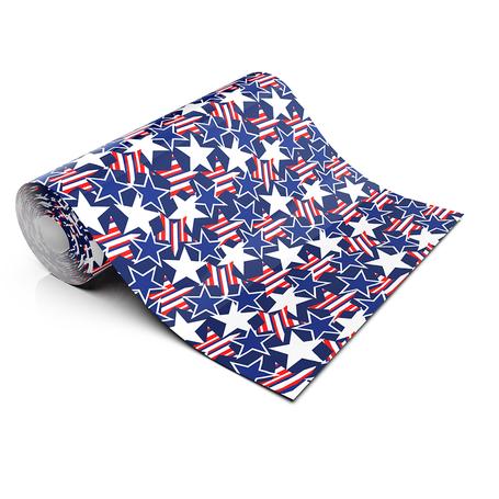 PATRIOTIC STARS LIFESTYLE PATTERN HEAT TRANSFER VINYL