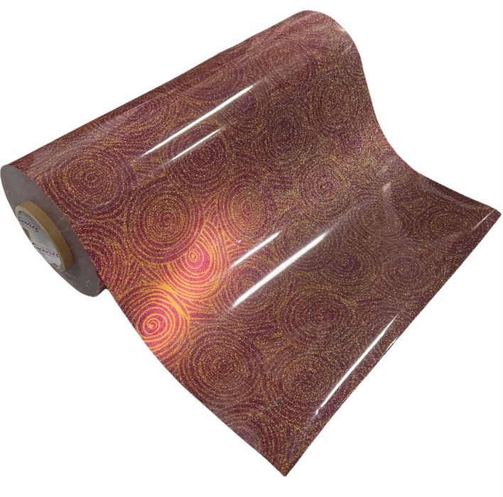 Quickweed™ Twinkle Reflective Heat Transfer Vinyl 12"