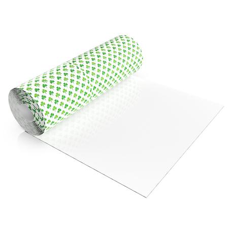 ST PATRICKS WHITE CLOVER LIFESTYLE PATTERN HEAT TRANSFER VINYL