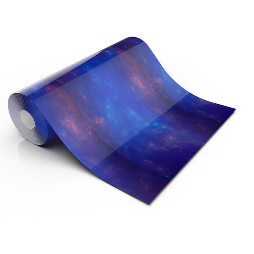 BLUE GALAXY LIFESTYLE PATTERN HEAT TRANSFER VINYL