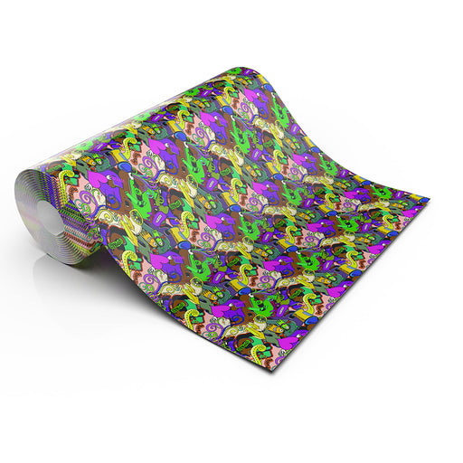 FUNKY GRAFITTI LIFESTYLE PATTERN HEAT TRANSFER VINYL