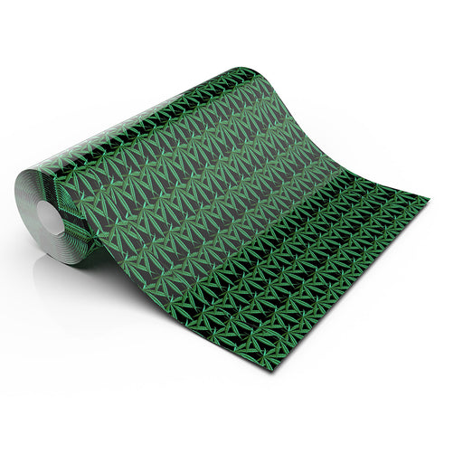 GREEN MARIJUANA LIFESTYLE PATTERN HEAT TRANSFER VINYL