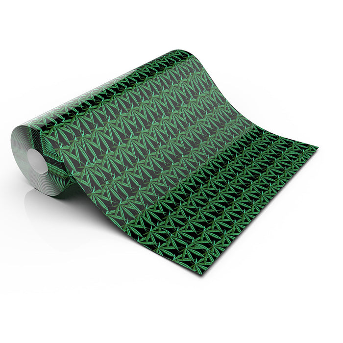 GREEN MARIJUANA LIFESTYLE PATTERN HEAT TRANSFER VINYL