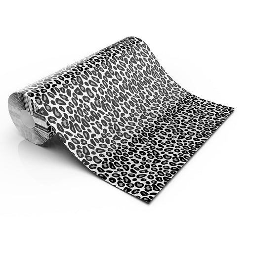 GREY LEOPARD LIFESTYLE PATTERN HEAT TRANSFER VINYL