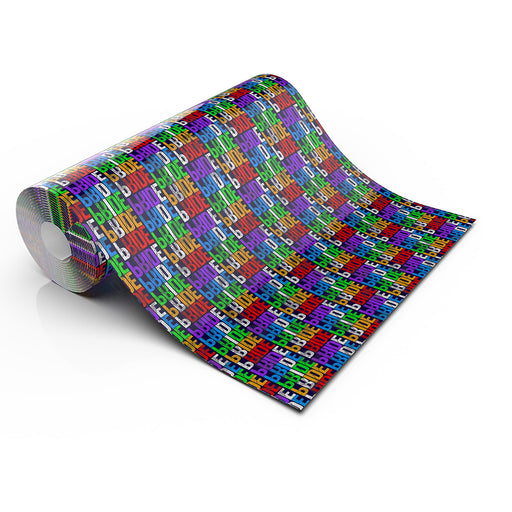 PRIDE WORDS LIFESTYLE PATTERN HEAT TRANSFER VINYL