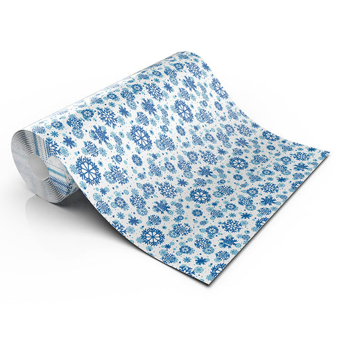 SNOWY FLAKES LIFESTYLE PATTERN HEAT TRANSFER VINYL