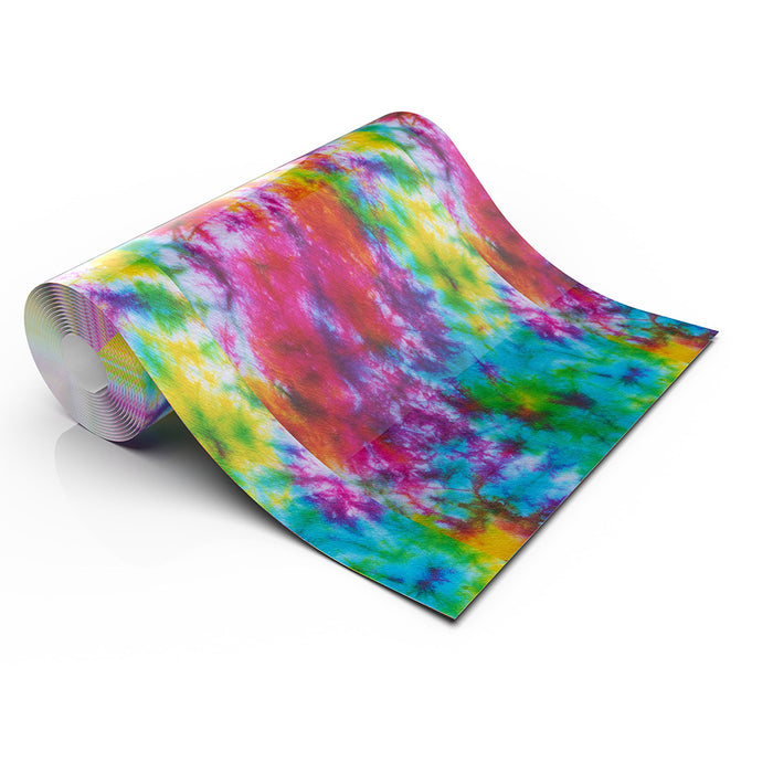 TYE DYE FABRIC LIFESTYLE PATTERN HEAT TRANSFER VINYL