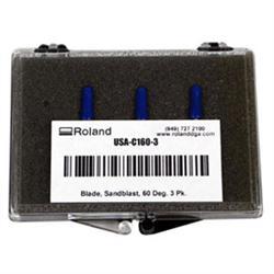 Roland 60°/.10 Offset Blade, 3 ea. - Thick Materials