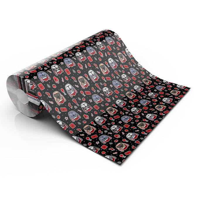 CHRISTMAS BULLDOG LIFESTYLE PATTERN HEAT TRANSFER VINYL