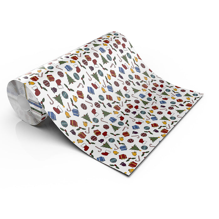 CHRISTMAS PRESENTS LIFESTYLE PATTERN HEAT TRANSFER VINYL